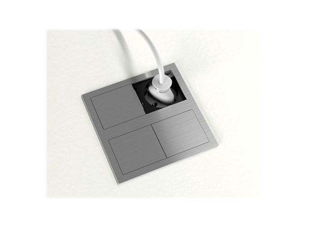 Kopp VCDRVS - Versahit contactdoos RVS