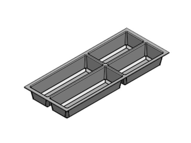 BB30-DIEP - Bestekbak 30 cm diep