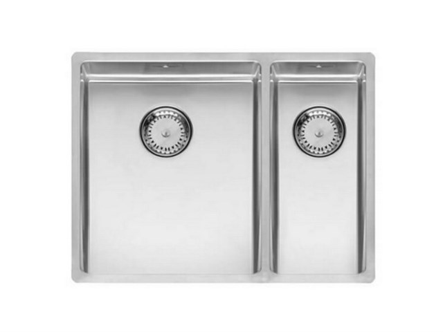Reginox NY34401840 - Anderhalve bak, rvs, geintegreerde zeefkorfplug