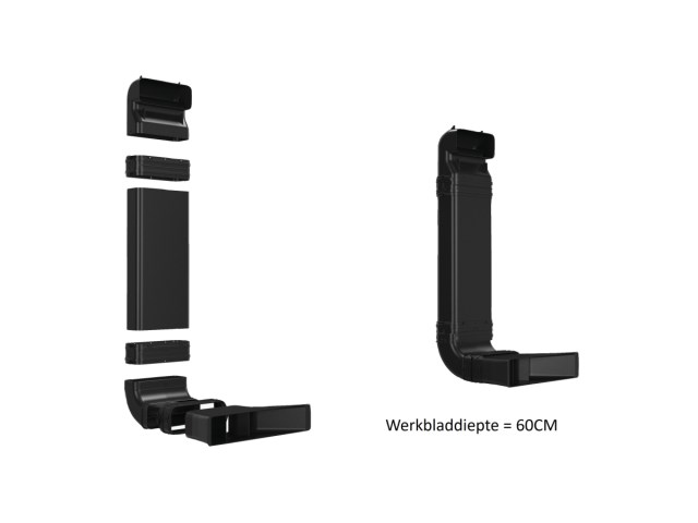 Siemens HZ9VDKR1 - BSH Recirculatiekit S werkblad 60cm diep