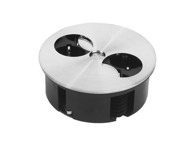 Bachmann BTWRVS - Twist contactdoos RVS