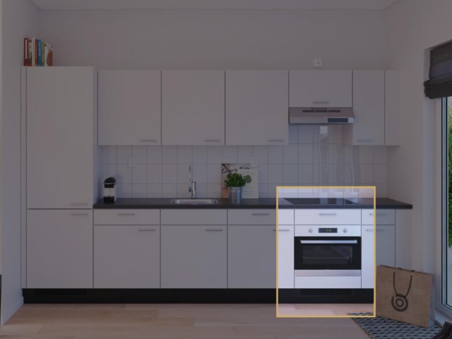 Onderkast voor inbouw combi-magnetron - OIM60-VN-019 