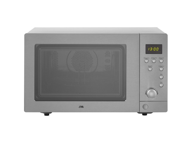 Etna ECM243RVS - Magnetron met oven (vrijstaand)