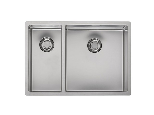 Reginox NJ18373437 - Anderhalve bak, rvs, geintegreerde zeefkorfplug