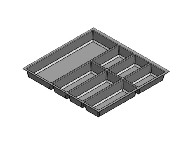BB60-DIEP - Bestekbak 60 cm diep
