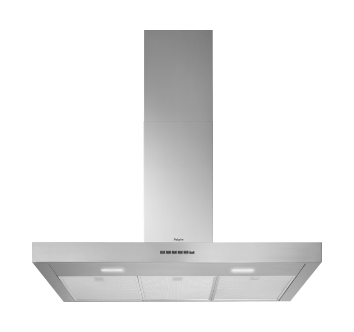 Pelgrim BSK963RVS - Wandschouwkap (90 cm)