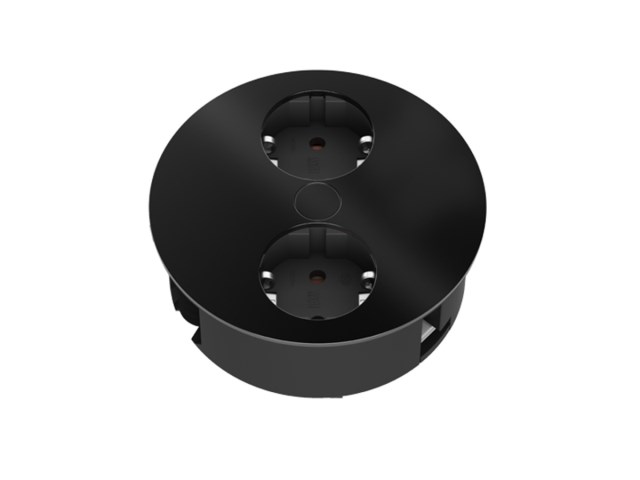 Bachmann BTWZWR - Twist contactdoos Zwart