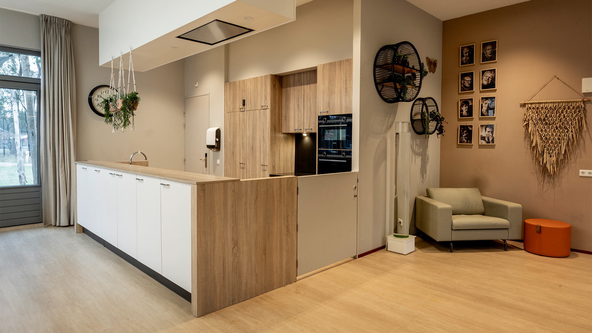 Afsluitbare zorgkeuken